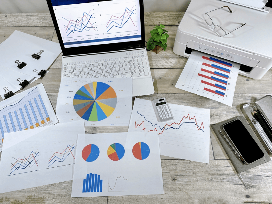 広告資料の画像